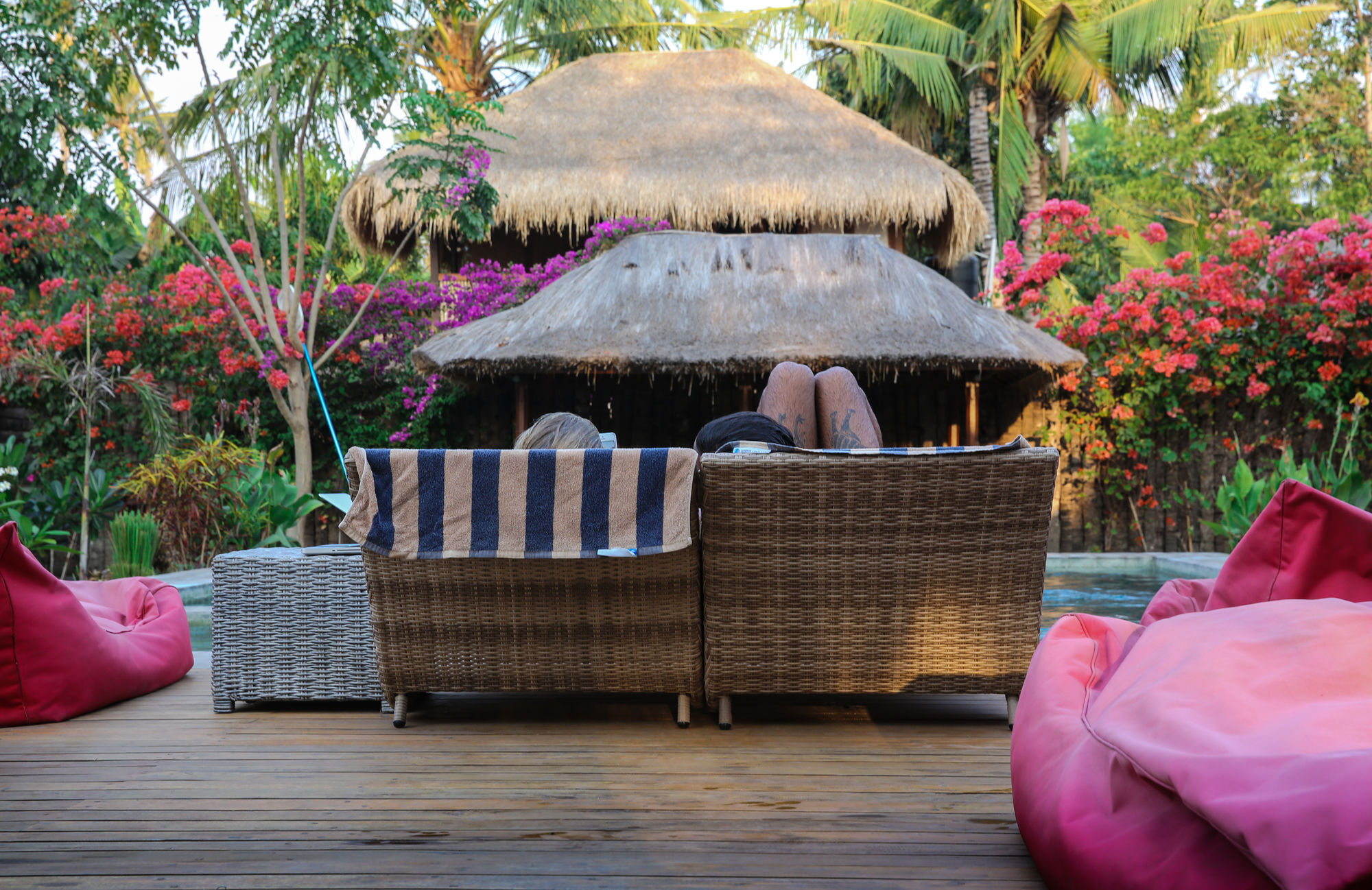 3W Cottages And Villas Gili Air Exterior foto